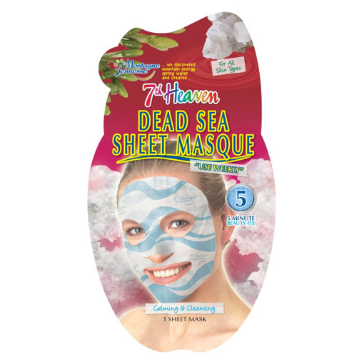afbeelding van 7th Heaven face mask dead sea