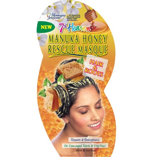 afbeelding van 7th Heaven hair rescue mask manuka honey