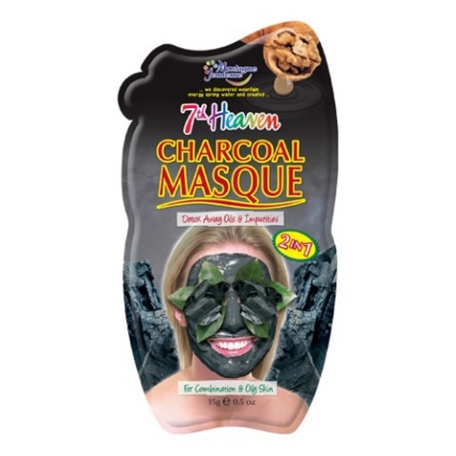 afbeelding van 7th heaven face mask charcoal