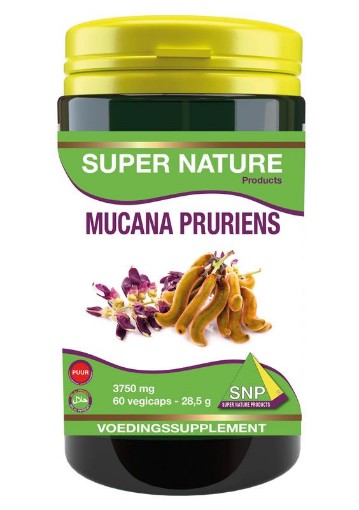 afbeelding van mucuna pruriens ex f 3750mg pu