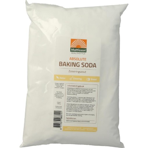 afbeelding van baking soda zuiveringszout