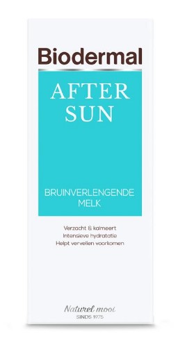 afbeelding van Biodermal bruinverl afters mel