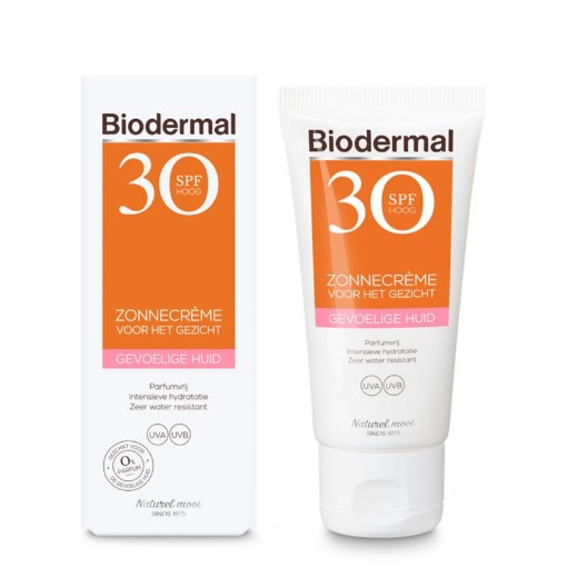 afbeelding van Biodermal gev hu zonnecr spf30