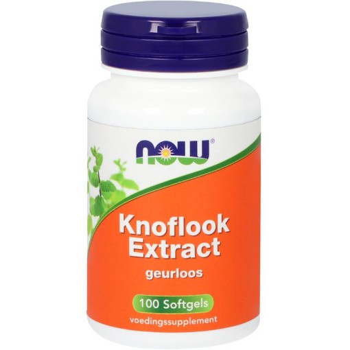 afbeelding van knoflook extract NOW