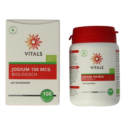 Vitals Jodium bio 100 capsules afbeelding