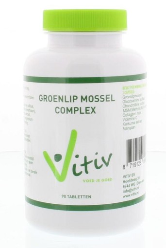 afbeelding van groenlipmossel complex