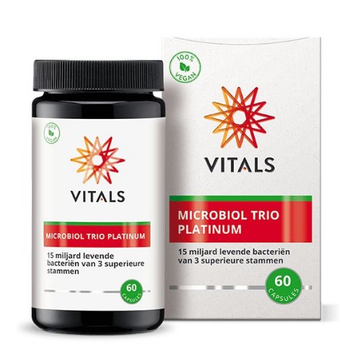 Vitals Microbiol trio platinum 60 capsules afbeelding