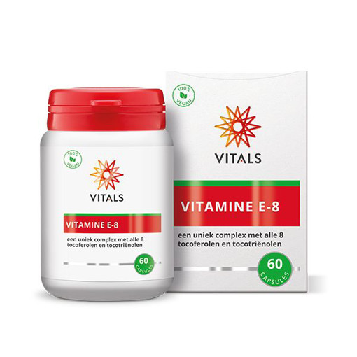 Vitals Vitamine E-8 60 softgels afbeelding