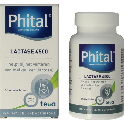 afbeelding van lactase 4500 Phital