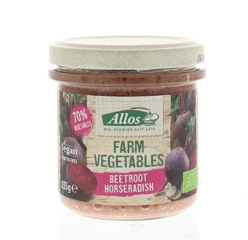 afbeelding van Allos farm vegetable rode biet&mie