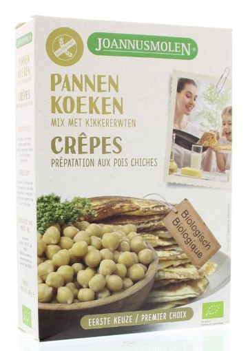 afbeelding van pannenkoeken mix m kikkererwt