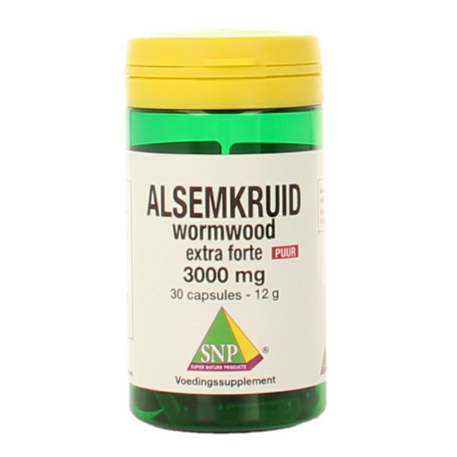 afbeelding van Alsemkruid wormwood 3000 mg puur
