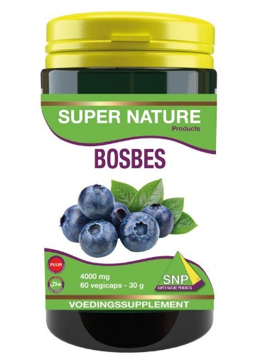 afbeelding van Bosbes extra forte 4000 mg puur