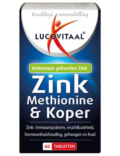 afbeelding van Lucovitaal zink methioni&kope@