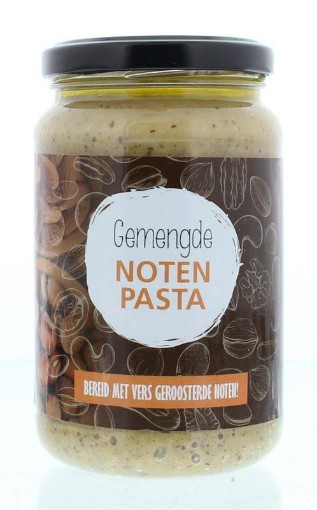 afbeelding van gemengde noten pasta