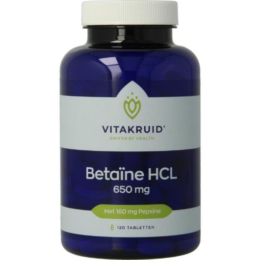 afbeelding van Betaine HCL 650 mg