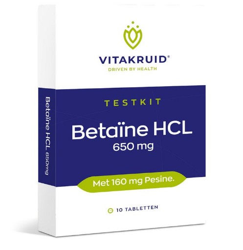 afbeelding van Betaine HCL testkit