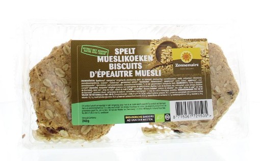 afbeelding van Spelt mueslikoeken