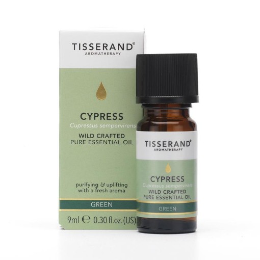 afbeelding van cypress wild crafted Tisserand