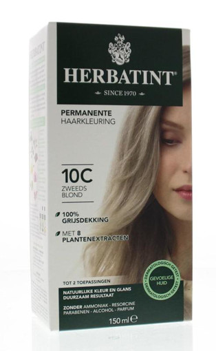 afbeelding van Herbatint 10c zweeds blond
