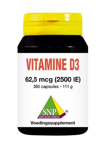 afbeelding van Vitamine D3 2500IE