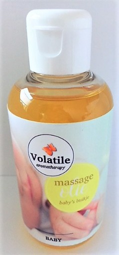 afbeelding van Massageolie baby buikje