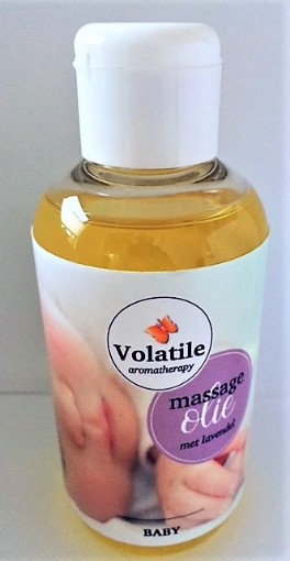 afbeelding van Massageolie baby lavendel