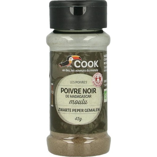 afbeelding van Cook zwarte peper gemalen