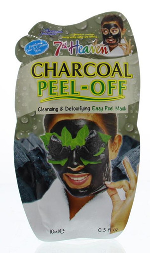afbeelding van Face mask charcoal peel off