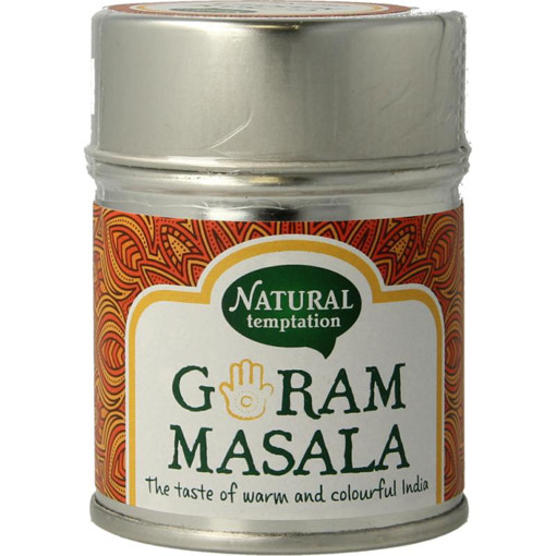 afbeelding van Garam masala blikje natural spices