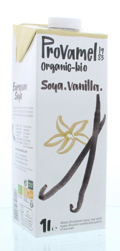 afbeelding van Soya drink vanille rietsuiker