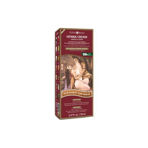 afbeelding van Henna haarverf creme goud blond