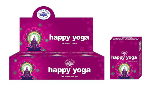afbeelding van kegelwierook happy yoga