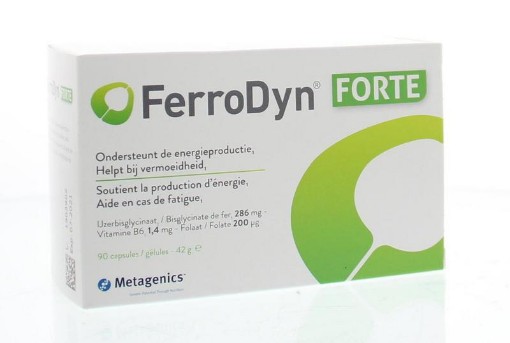 afbeelding van ferrodyn forte Metagenics