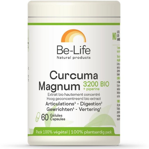 afbeelding van Curcuma magnum 3200 + piperine bio