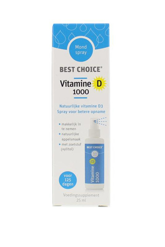afbeelding van Vitaminespray vitamine D 1000