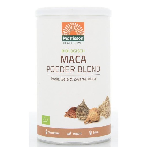 afbeelding van Maca blend rood geel & zwart bio