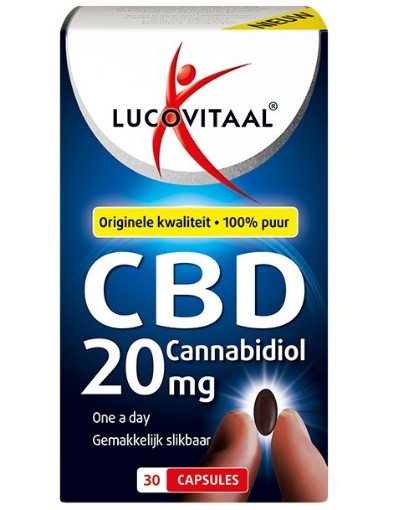 afbeelding van Lucovitaal cannabid cbd 20mg @