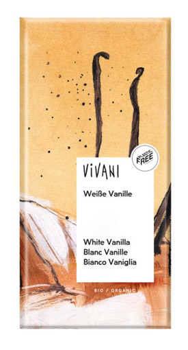 afbeelding van Witte chocolade met vanille