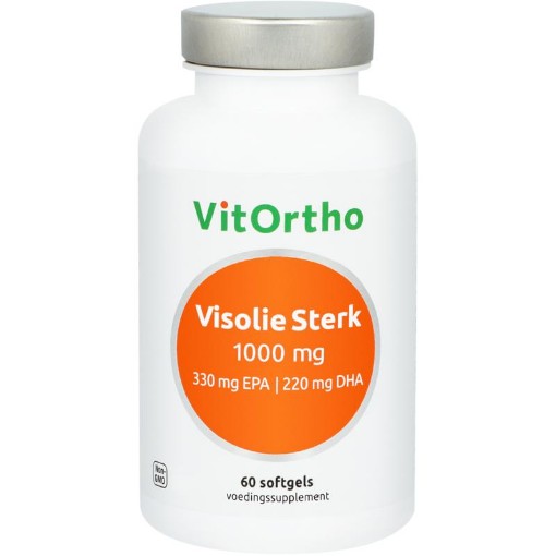 afbeelding van Visolie Sterk 1000 mg 330 mg EPA 220 mg DHA