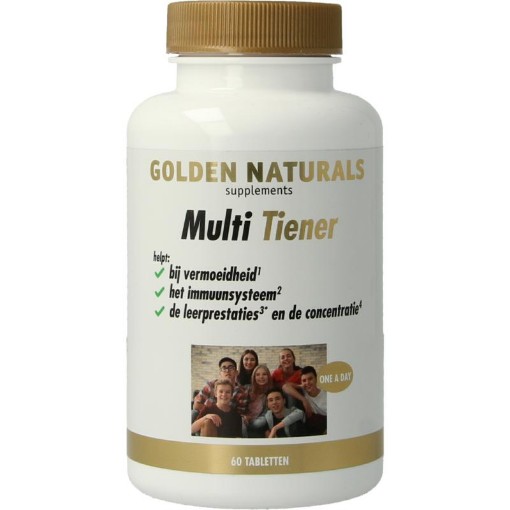 Golden Naturals Multi Strong Gold Tiener 60 capsules afbeelding