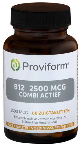 afbeelding van Vitamine B12 2500 mcg combi actief