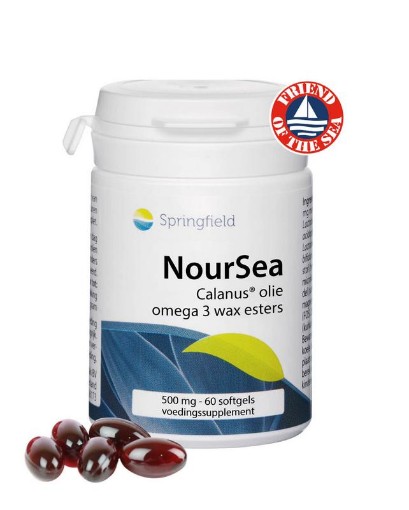 afbeelding van Noursea calanusolie omega 3 waxesters