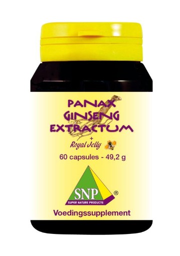 afbeelding van Panax ginseng extra & royal jelly