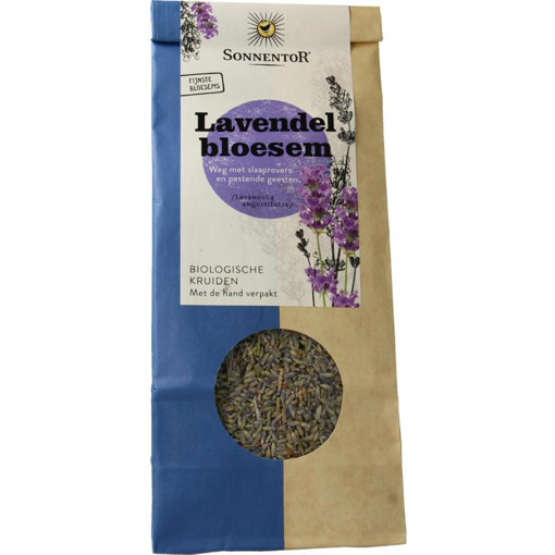 afbeelding van Lavendelbloemen thee
