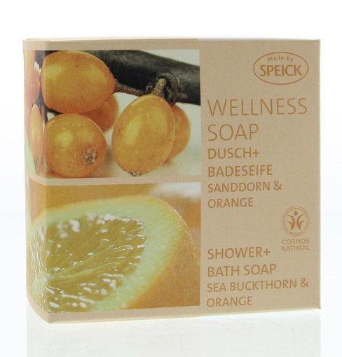 afbeelding van Wellness zeep duindoorn & sinaasappel
