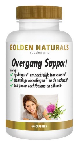 Golden Naturals Overgang Support 60 capsules afbeelding