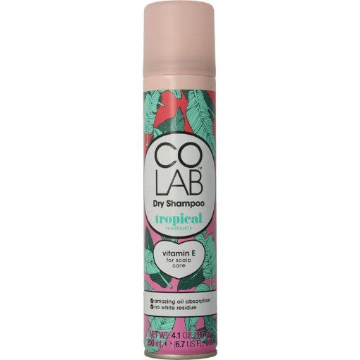 afbeelding van dry shampoo tropical