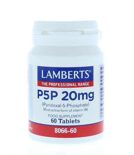 afbeelding van P5P 20 mg Vit B6