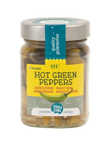 afbeelding van Terrasana groene pepers hot @